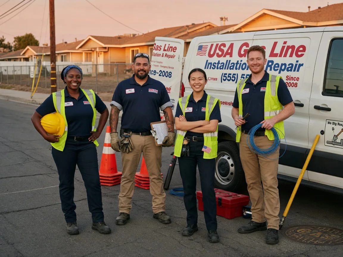 Gas Line Installation company in Alamo, TX